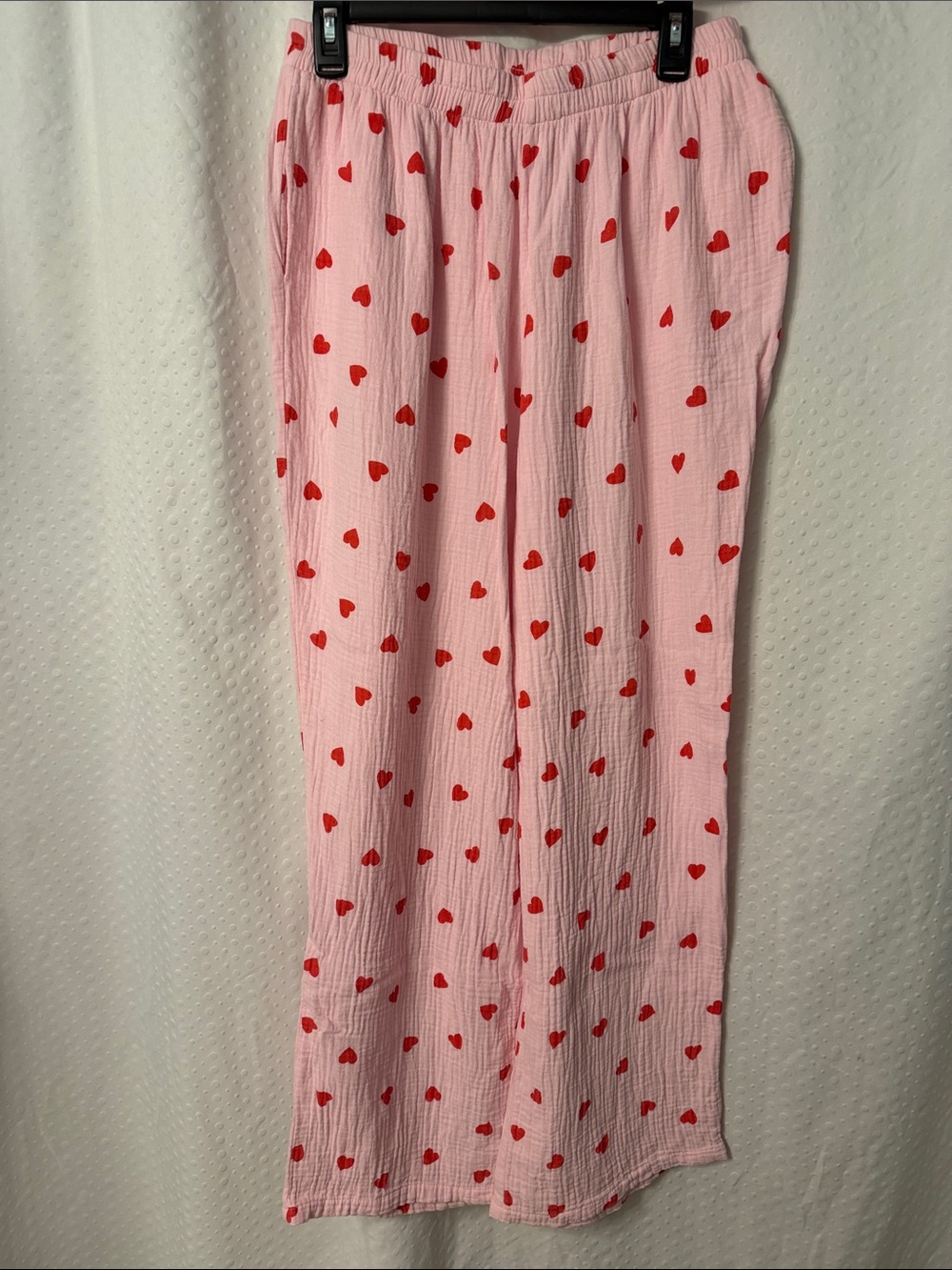 Women’s Pink Heart-Print Pajama Set - Picture 5 of 8
